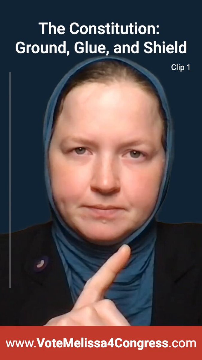 A screenshot of a verticle video posted by Chaudhrey, with a close-up on her face and captioned: 